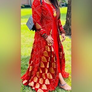 Kurta with Matching Shrug